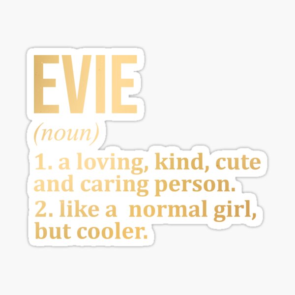 Item preview, Definición de nombre Evie en oro designed and sold by XCIV.