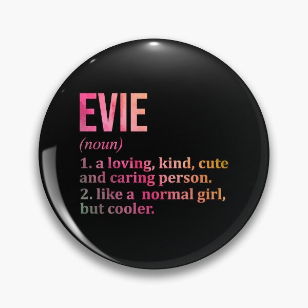 Item preview, Evie Name Definition in Watercolor designed and sold by XCIV.