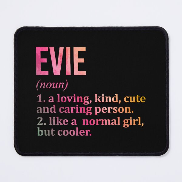 Item preview, Definición del nombre Evie en acuarela designed and sold by XCIV.