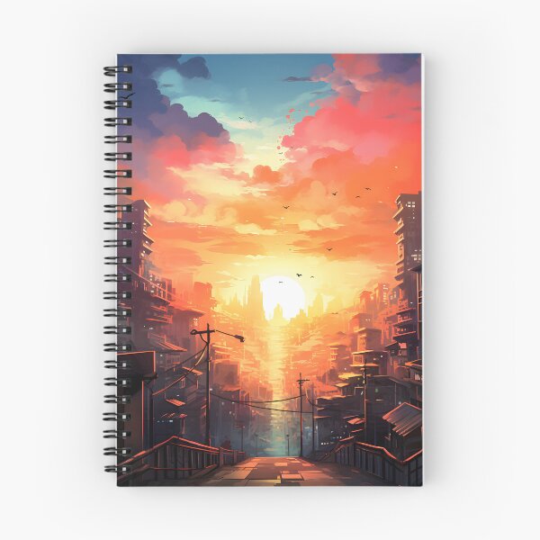 Item preview, Sunset Cityscape in Watercolor designed and sold by Shirtastically.