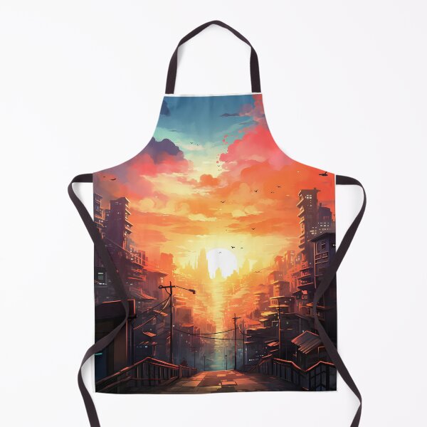 Item preview, Sunset Cityscape in Watercolor designed and sold by Shirtastically.