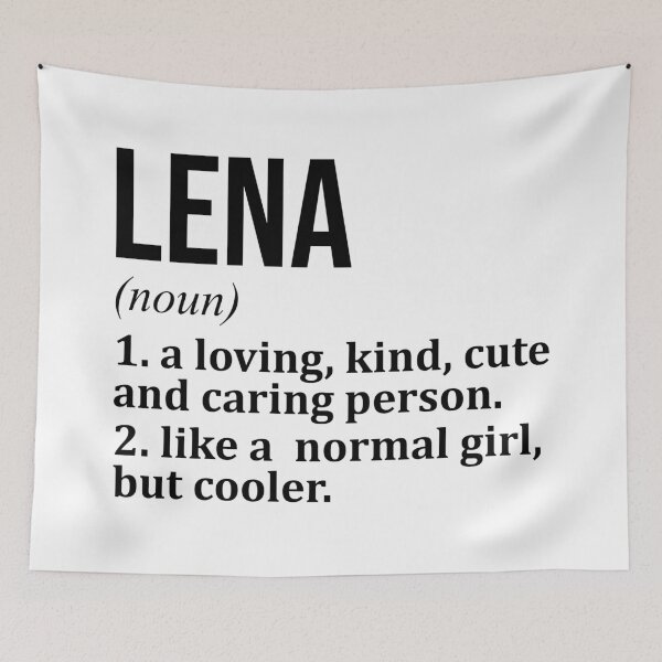 Item preview, Lena Name Definition designed and sold by XCIV.