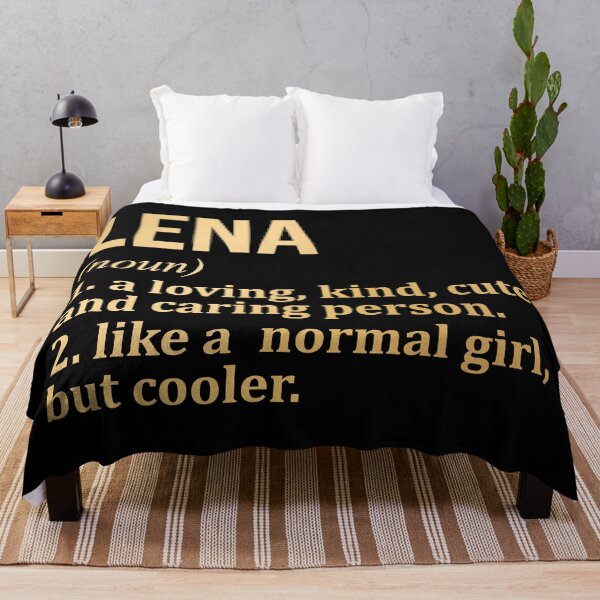 Item preview, Lena Name Definition in Gold designed and sold by XCIV.