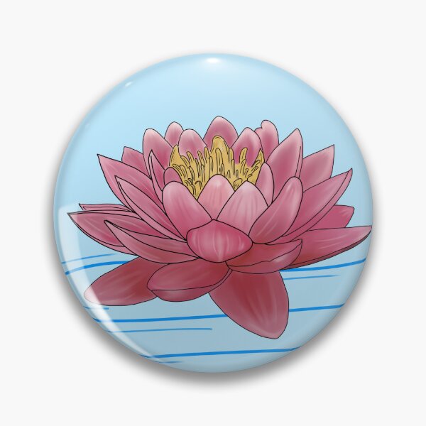 Item preview, Water lily on the water - Nymphaea - Beauty, peace, balance designed and sold by SakuraYoruki.