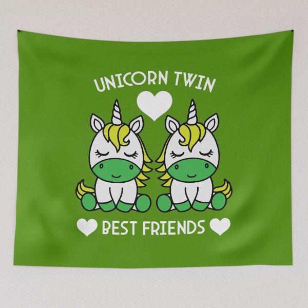 Item preview, Unicorn Twin Sisters designed and sold by happygiftideas.