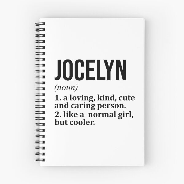Item preview, Jocelyn Name Definition designed and sold by XCIV.