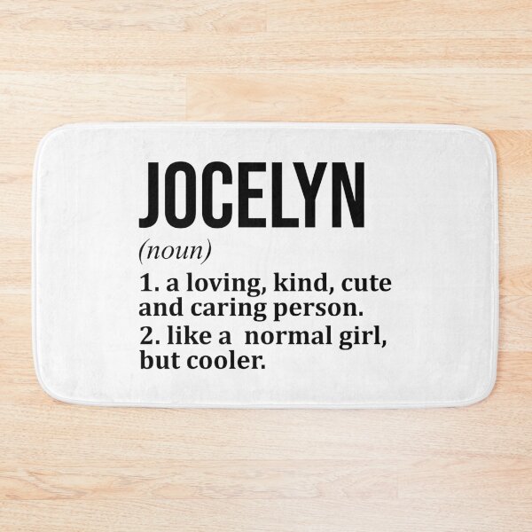 Item preview, Jocelyn Name Definition designed and sold by XCIV.