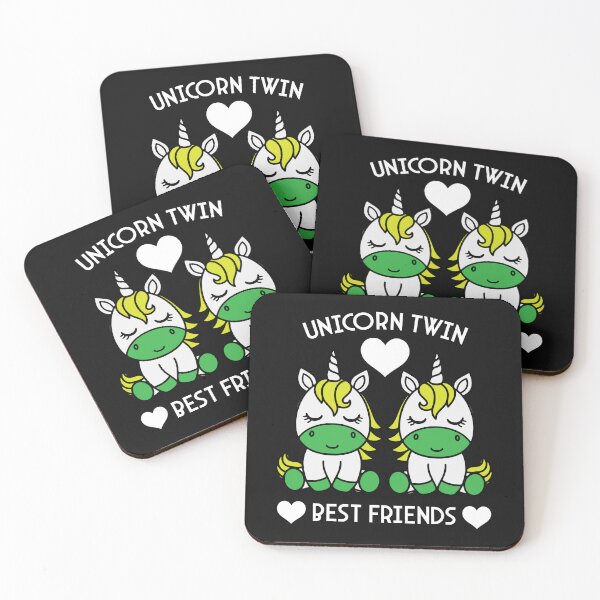 Artikelvorschau, Einhorn-Zwillingsschwestern entworfen und verkauft von happygiftideas.