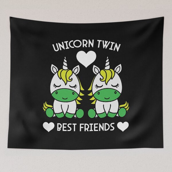 Item preview, Unicorn Twin Sisters designed and sold by happygiftideas.