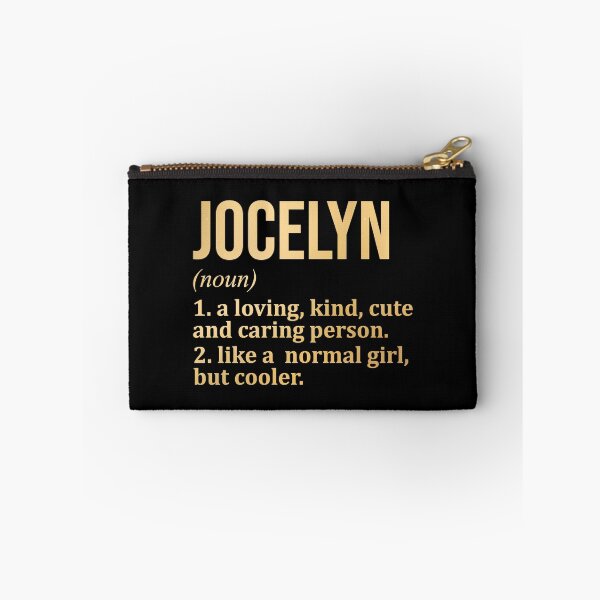 Item preview, Jocelyn Name Definition in Gold designed and sold by XCIV.