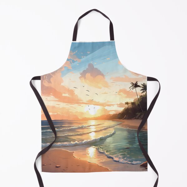 Item preview, Sunrise Serenity: Beach in Watercolor designed and sold by Shirtastically.
