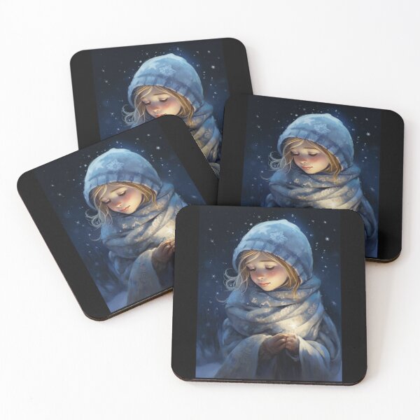 Item preview, Winter Girl With Lamp designed and sold by Michealfashion.