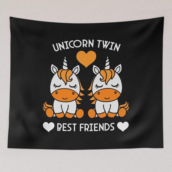 Item preview, Unicorn Twin Sisters designed and sold by happygiftideas.