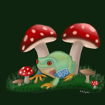 Artwork thumbnail, Frog by K-AEyston
