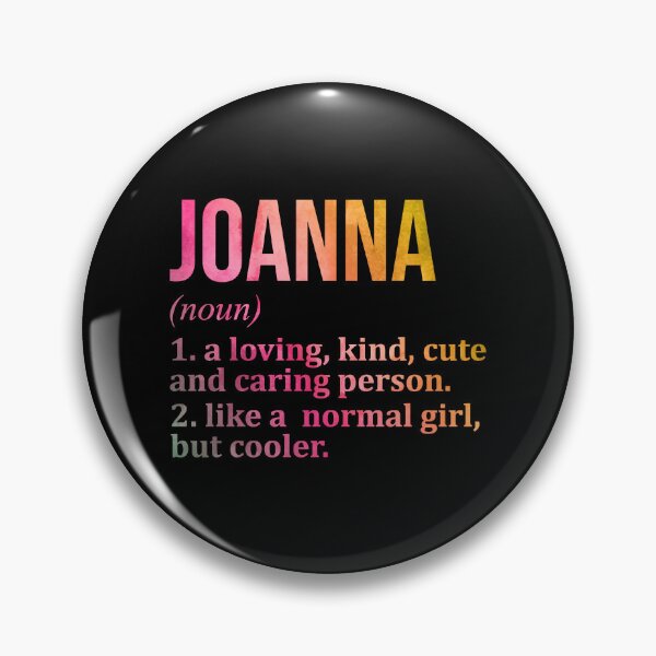 Item preview, Joanna Name Definition in Watercolor designed and sold by XCIV.