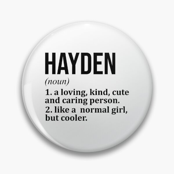Item preview, Hayden Name Definition designed and sold by XCIV.