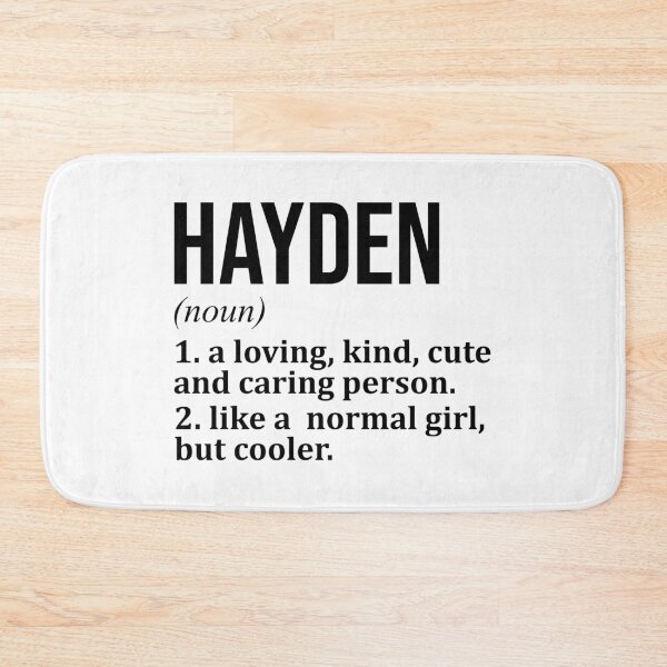 Item preview, Hayden Name Definition designed and sold by XCIV.