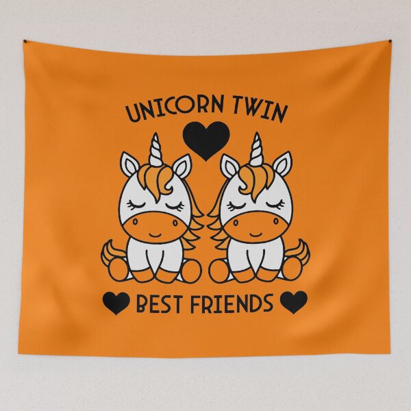Item preview, Unicorn Twin Sisters designed and sold by happygiftideas.