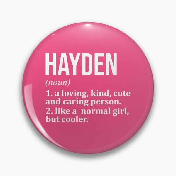 Item preview, Hayden Name Definition for Women designed and sold by XCIV.