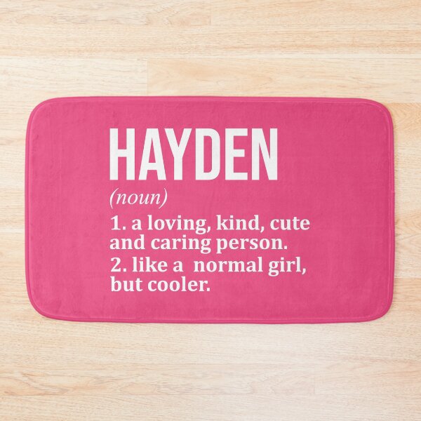 Item preview, Hayden Name Definition for Women designed and sold by XCIV.