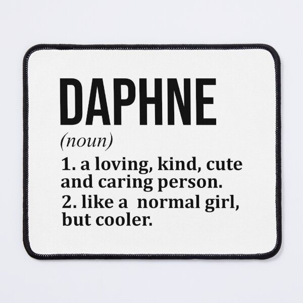Item preview, Daphne Name Definition designed and sold by XCIV.
