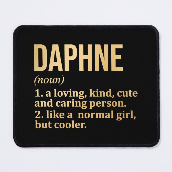 Item preview, Daphne Name Definition in Gold designed and sold by XCIV.