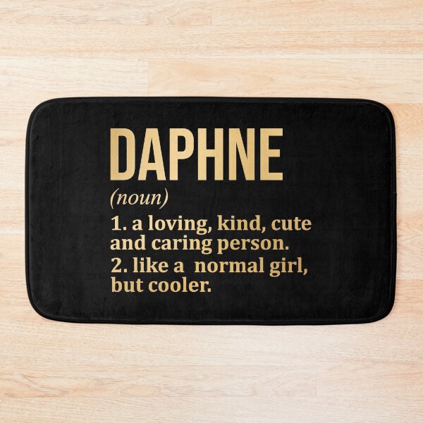 Item preview, Daphne Name Definition in Gold designed and sold by XCIV.