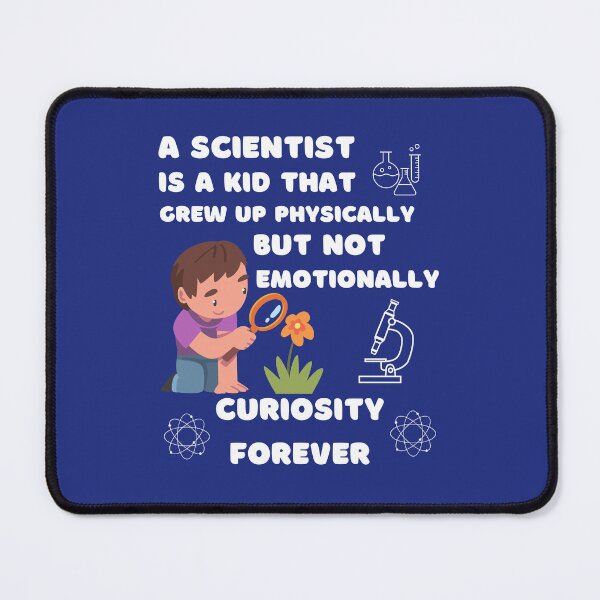 Item preview, Curiosity forever for scientists with boy and magnifying glass designed and sold by Lady-Frost.