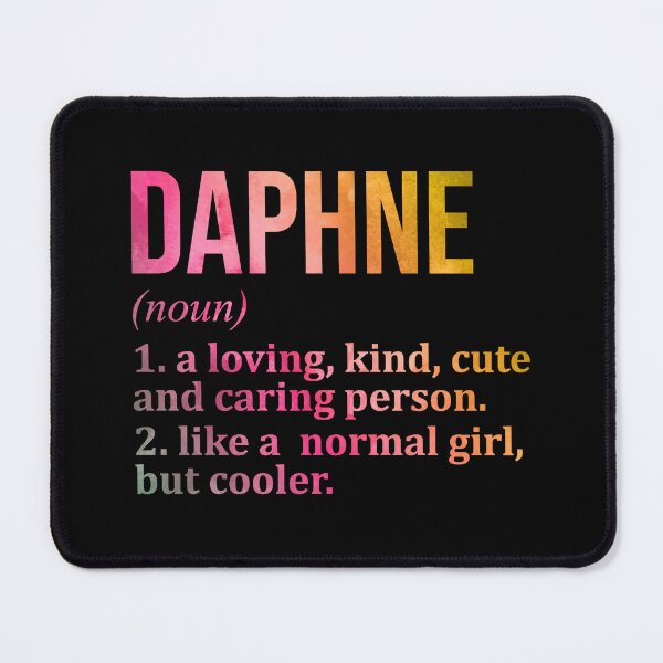 Item preview, Daphne Name Definition in Watercolor designed and sold by XCIV.