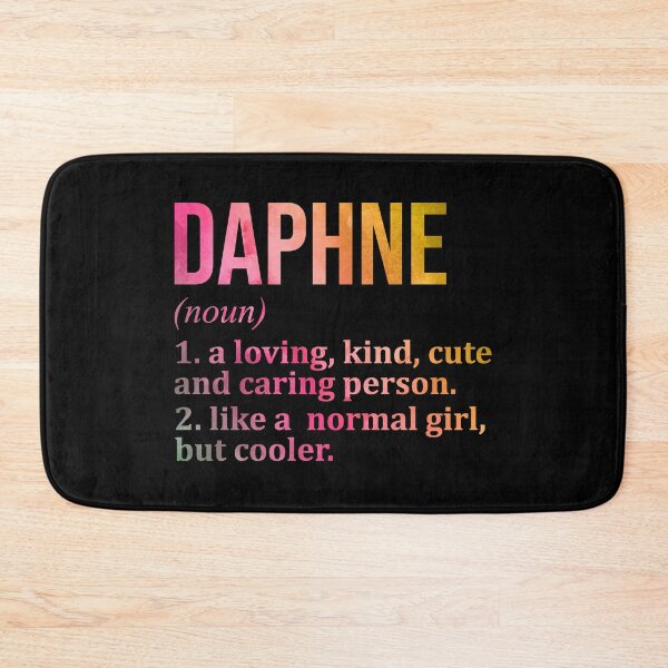 Item preview, Daphne Name Definition in Watercolor designed and sold by XCIV.