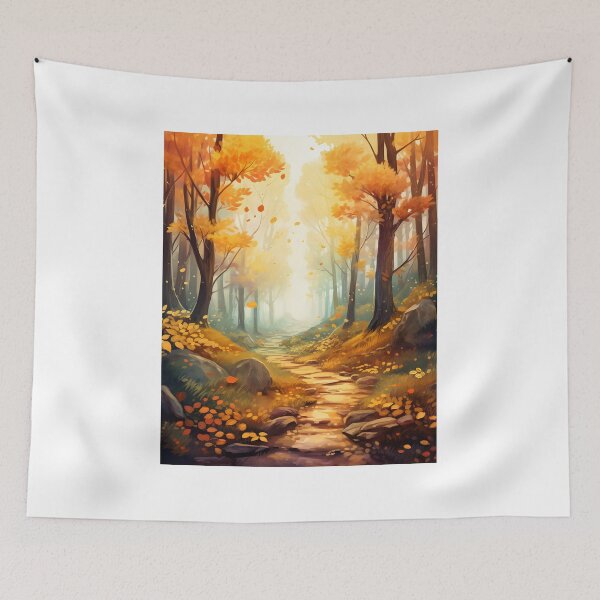 Item preview, Autumn's Embrace: Enchanting Watercolor Forest designed and sold by Shirtastically.