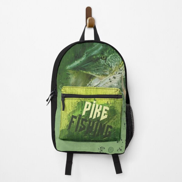 Item preview, Pike Fishing Illustration designed and sold by FishingMD.