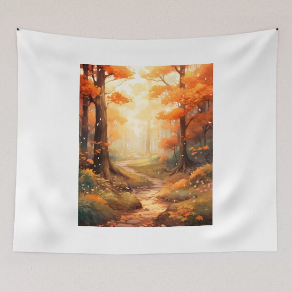 Item preview, Watercolor Whisper: Autumn's Enchanting Forest designed and sold by Shirtastically.