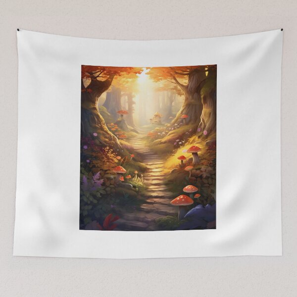 Item preview, Enchanting Autumnal Forest: A Watercolor Journey designed and sold by Shirtastically.