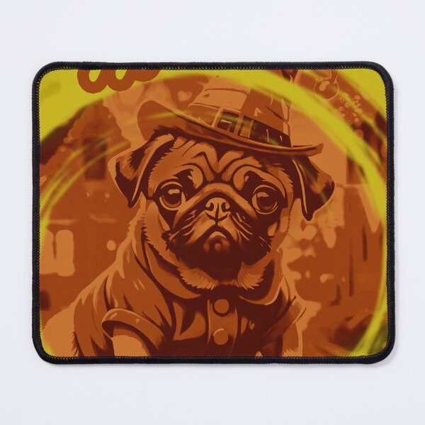 Item preview, Pug HAPPY HOLIDAYS 49 ALTERNATIVE PUGGY HOLIDAYS designed and sold by RedBluffTraders.
