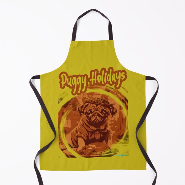 Item preview, Pug HAPPY HOLIDAYS 49 ALTERNATIVE PUGGY HOLIDAYS designed and sold by RedBluffTraders.