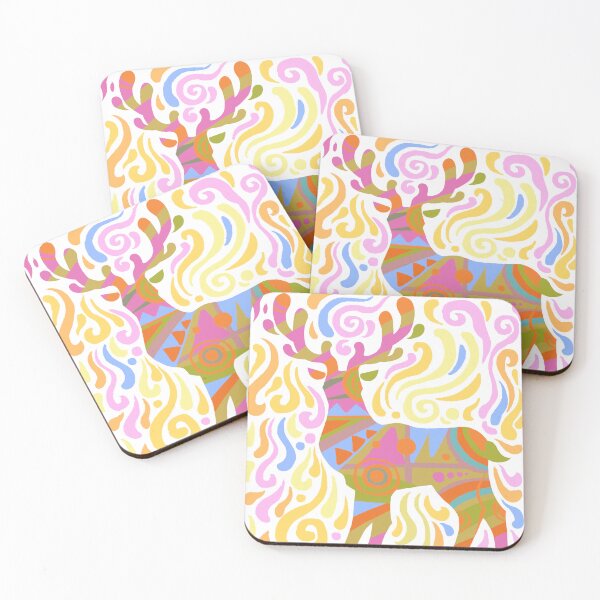 Item preview, Colored Deer designed and sold by haoshaart.