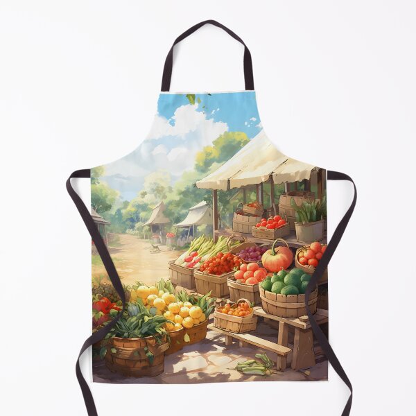 Item preview, Watercolor Wanderlust: The Lively Farmer's Market designed and sold by Shirtastically.