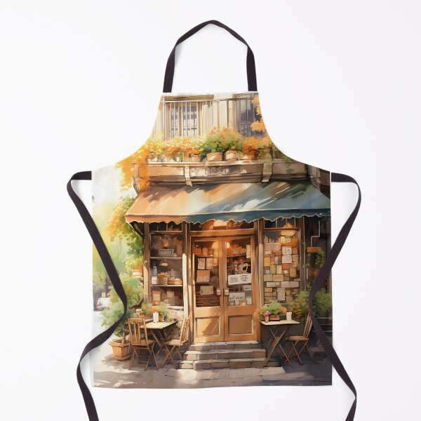 Item preview, Coffee Shop Comfort: A Watercolor Wonder designed and sold by Shirtastically.