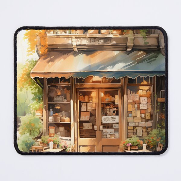 Item preview, Coffee Shop Comfort: A Watercolor Wonder designed and sold by Shirtastically.
