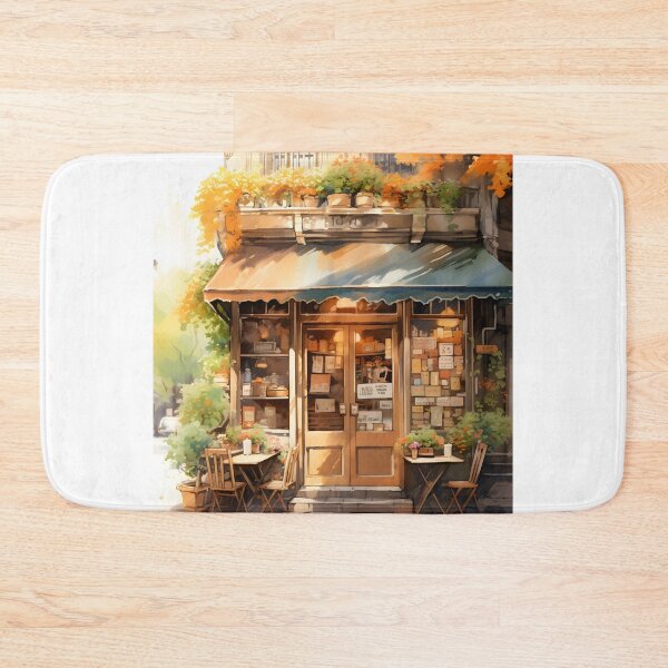 Item preview, Coffee Shop Comfort: A Watercolor Wonder designed and sold by Shirtastically.