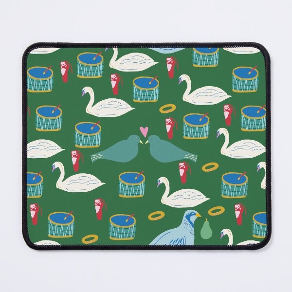 Item preview, Green Days Of Christmas Partridge, Swan Drums Ballet Turtle Dove designed and sold by Lozzie Eliza Designs.