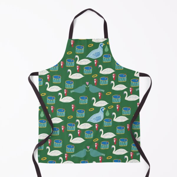 Item preview, Green Days Of Christmas Partridge, Swan Drums Ballet Turtle Dove designed and sold by Lozzie Eliza Designs.