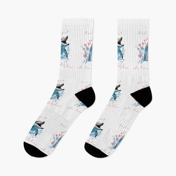 Item preview, Dolphin (Just a girl who loves dolphins) designed and sold by ViaNature.