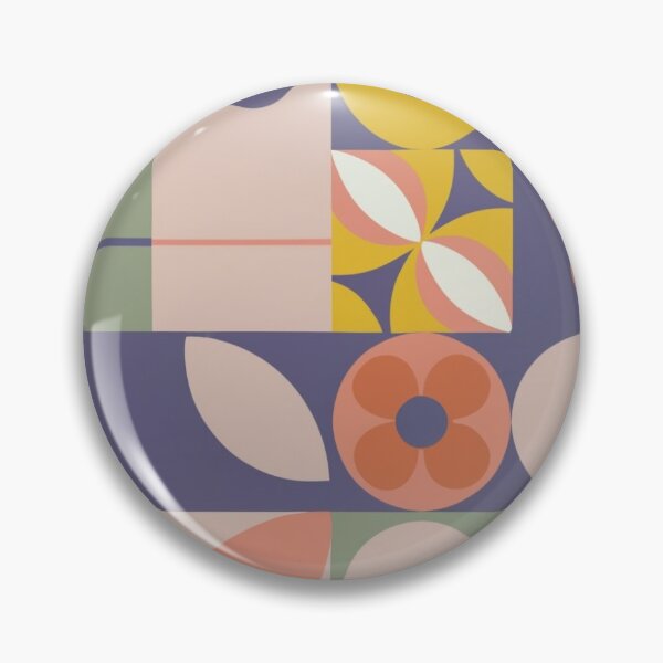 Artikelvorschau, Muted Summer / Soft Summer pattern, skin-tone matching, personal color analysis, PCA, mid-century modern entworfen und verkauft von look4seasons.