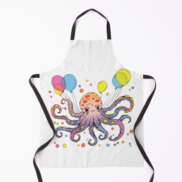 Artikelvorschau, Octopus' Ballonparty entworfen und verkauft von DenseColor.