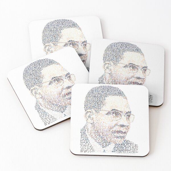 Item preview, Aimé Césaire portrait designed and sold by PFoolscap.