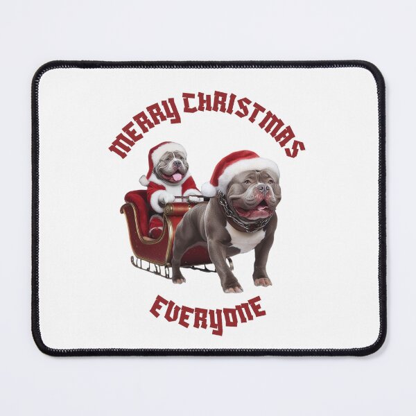 Item preview, christmas american bully's designed and sold by Animalia-.