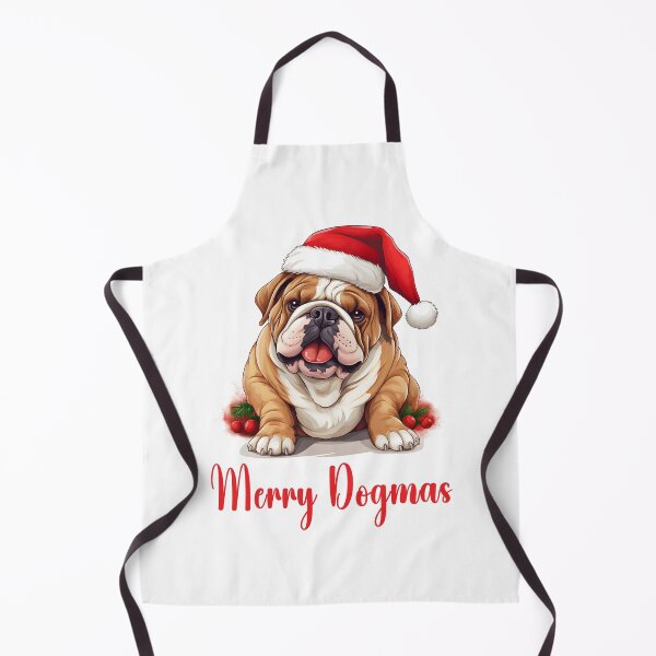 Item preview, Bulldog Dog Merry Dogmas designed and sold by Blok45.