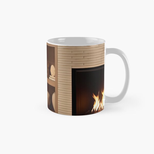 Item preview, Cozy Winter Evening by the Fireplace designed and sold by FireScreen.